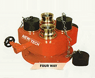 collecting-head-four-way